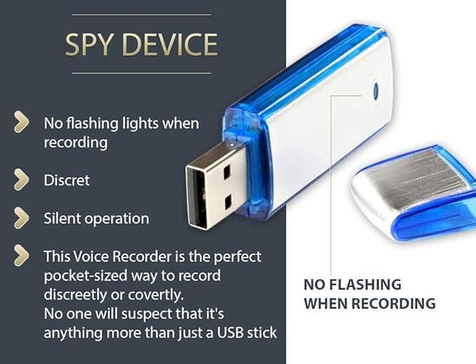 Voice Recorder Hidden USB Sound Audio Recorder