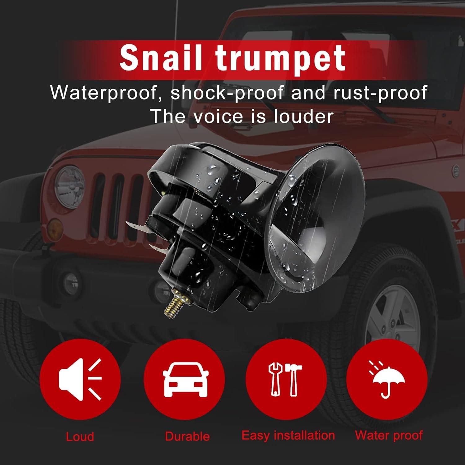 300 DB Train Horn Pack of 2