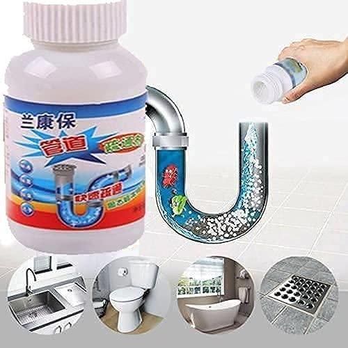 Sink & Drain Clog Remover Cleaning Powder (Pack of 4) 110g Each