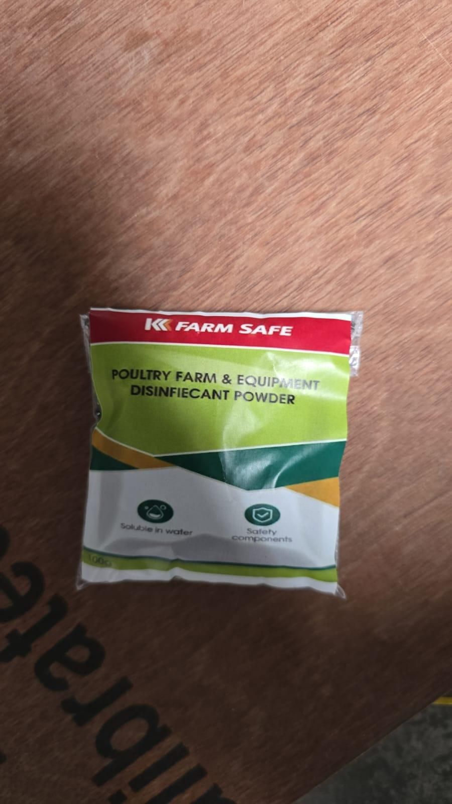 Poultry Farm & Equipment Disinfiecant Powder 100 gm Pack of 1