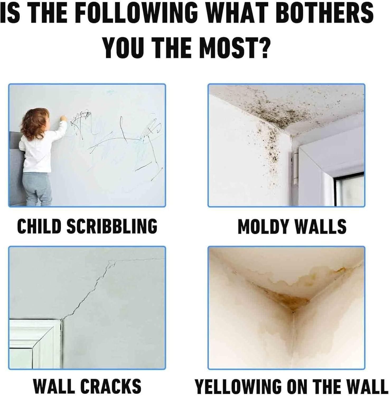 Versatile Wall Repair Paint Wall Spray 60ml Each (Pack of 2)